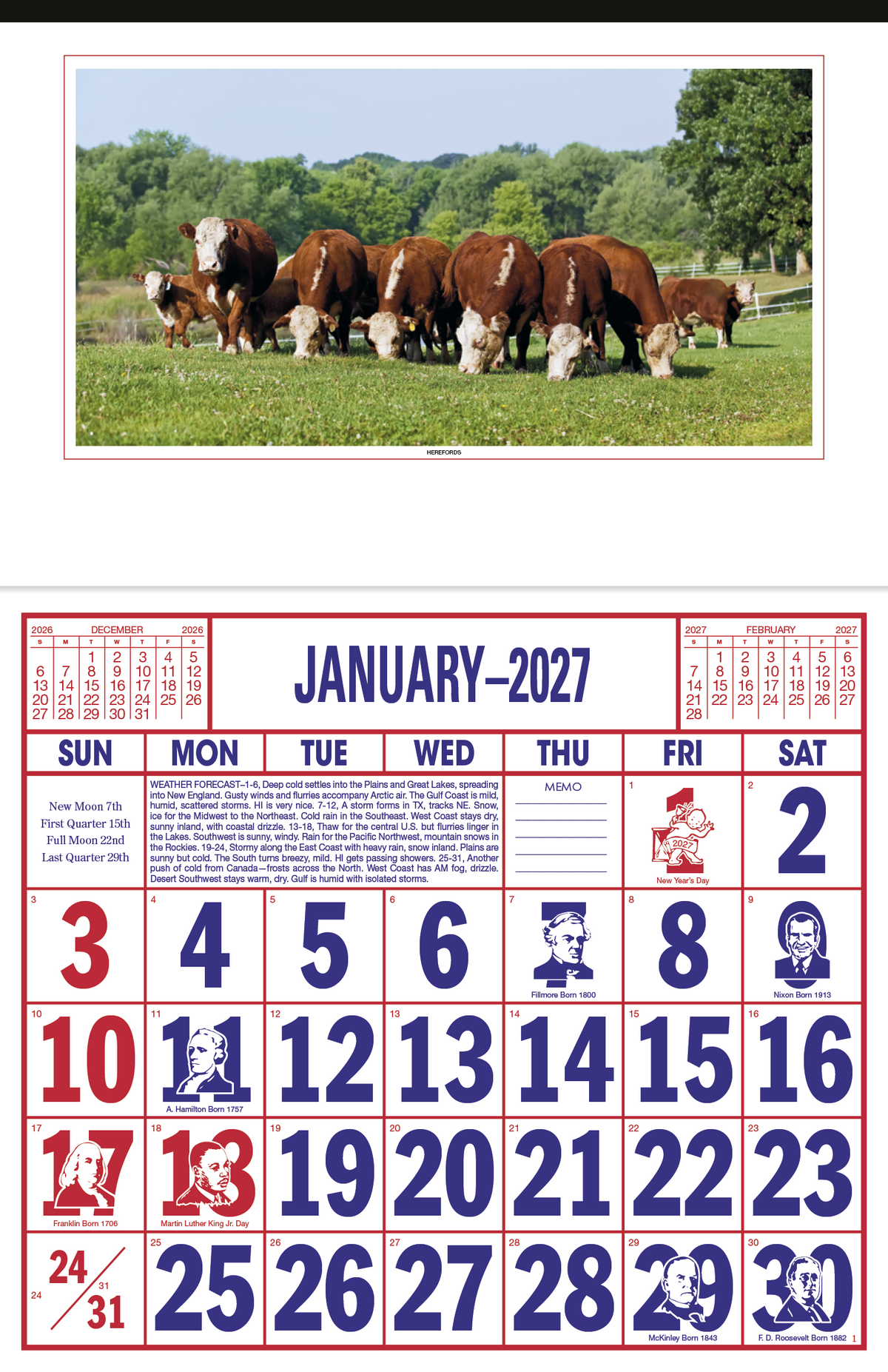 Custom logo Large Everyday Farm Memo