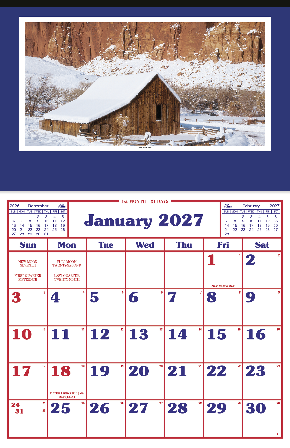 Custom logo Large Everyday Farm Memo