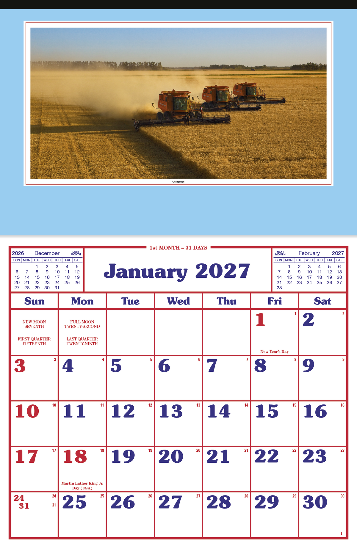 Custom logo Large Everyday Farm Memo