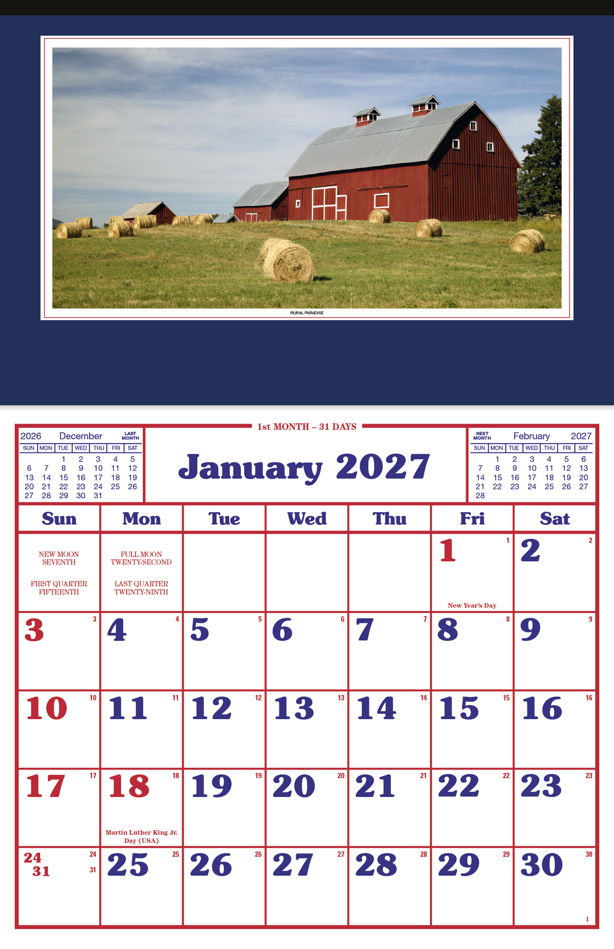 Custom logo Large Everyday Farm Memo