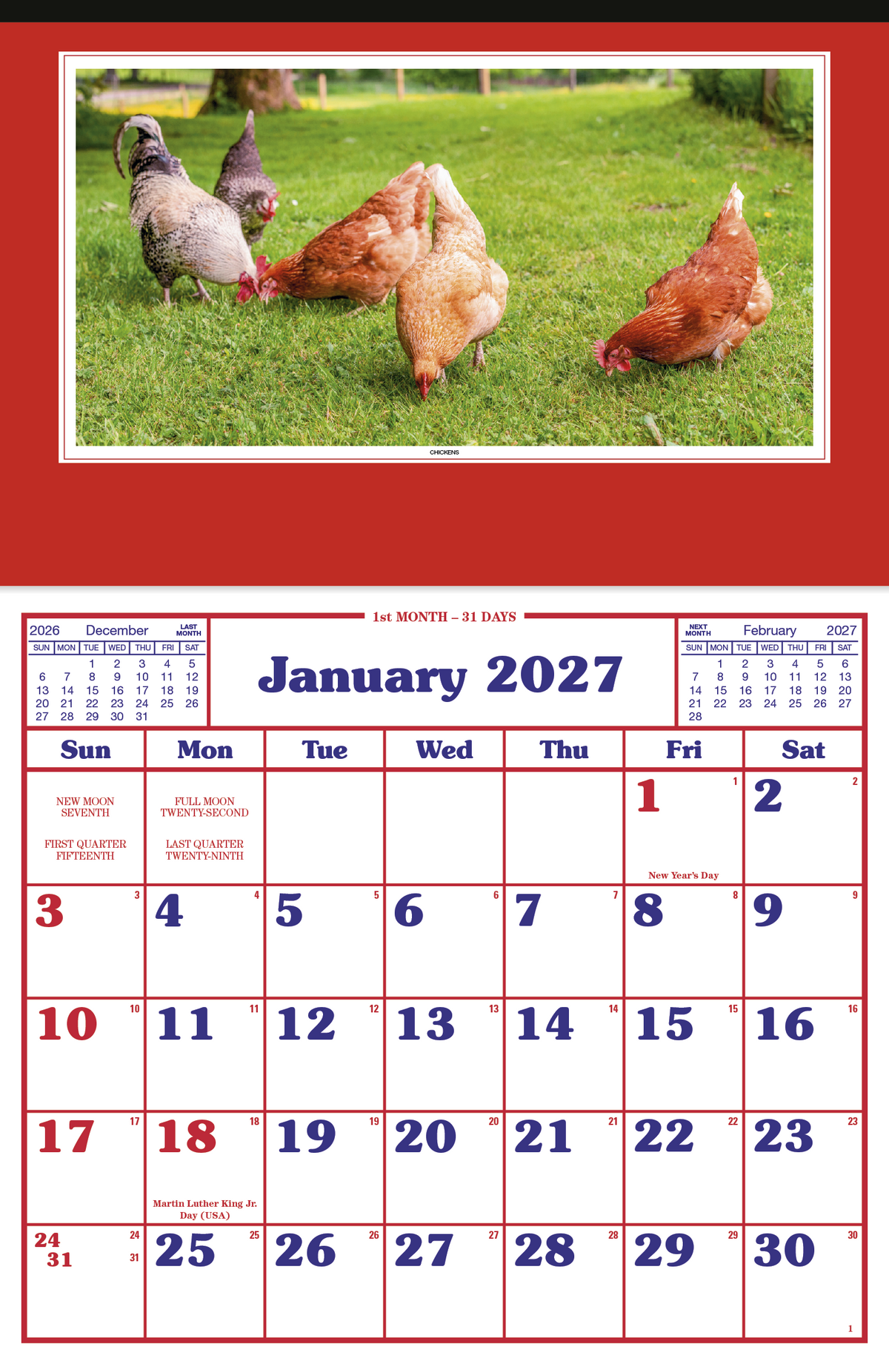 Custom logo Large Everyday Farm Memo