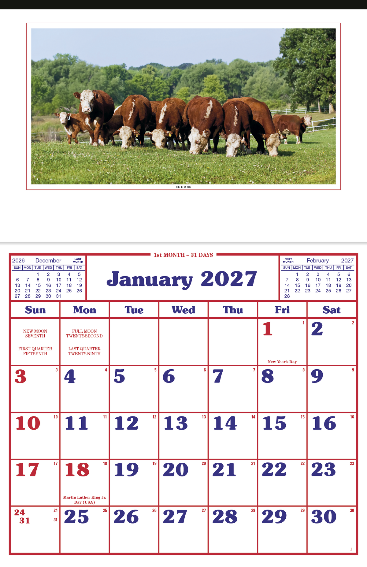 Custom logo Large Everyday Farm Memo