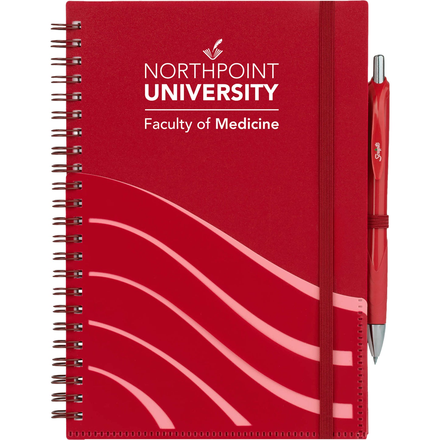 Scripto® Recycled Spiral Notebook