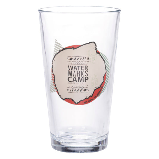 Custom logo 16 Oz. Full Color Pint Glass