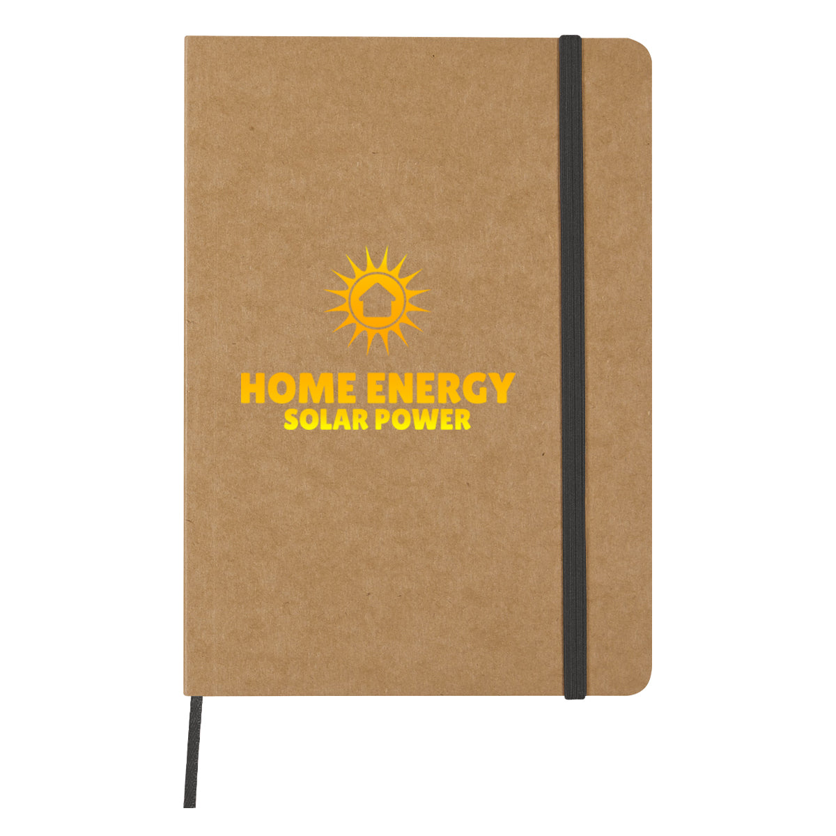Custom logo Eco-Inspired Strap Notebook