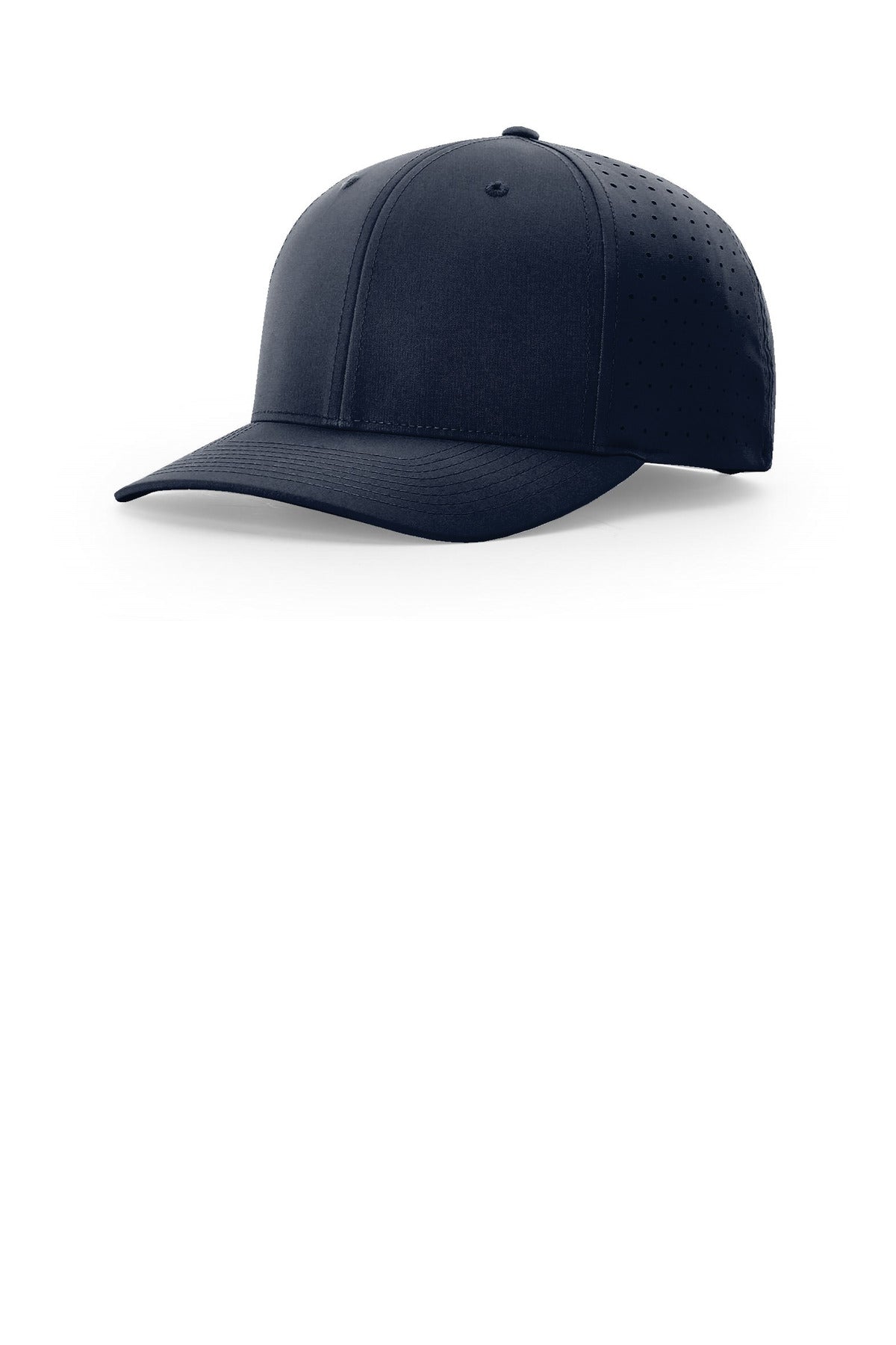 Custom logo Richardson Laser Perf R-Flex Snapback 632 in Navy