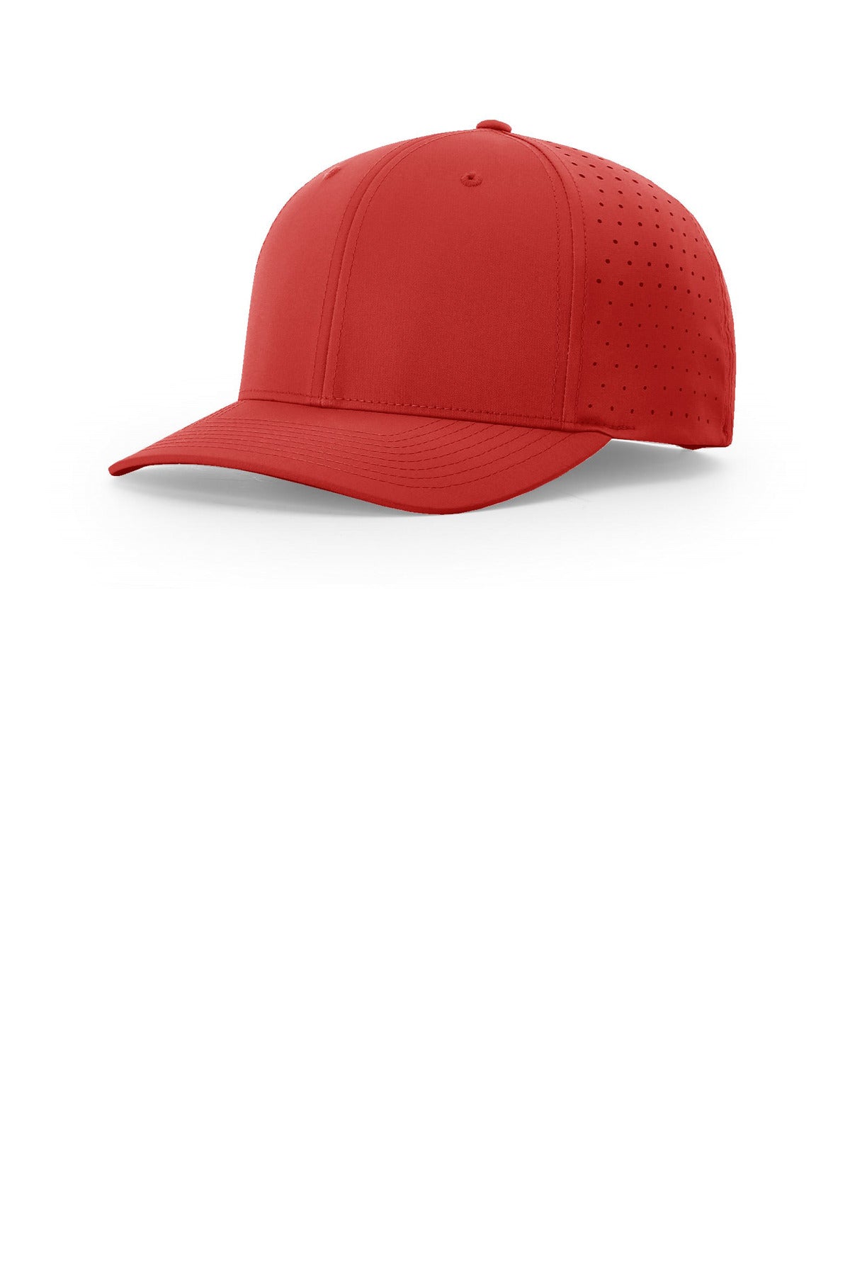 Custom logo Richardson Laser Perf R-Flex Snapback 632 in Red