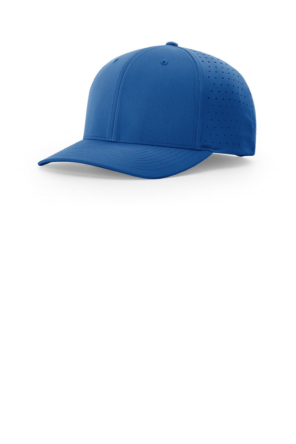 Custom logo Richardson Laser Perf R-Flex Snapback 632 in Royal
