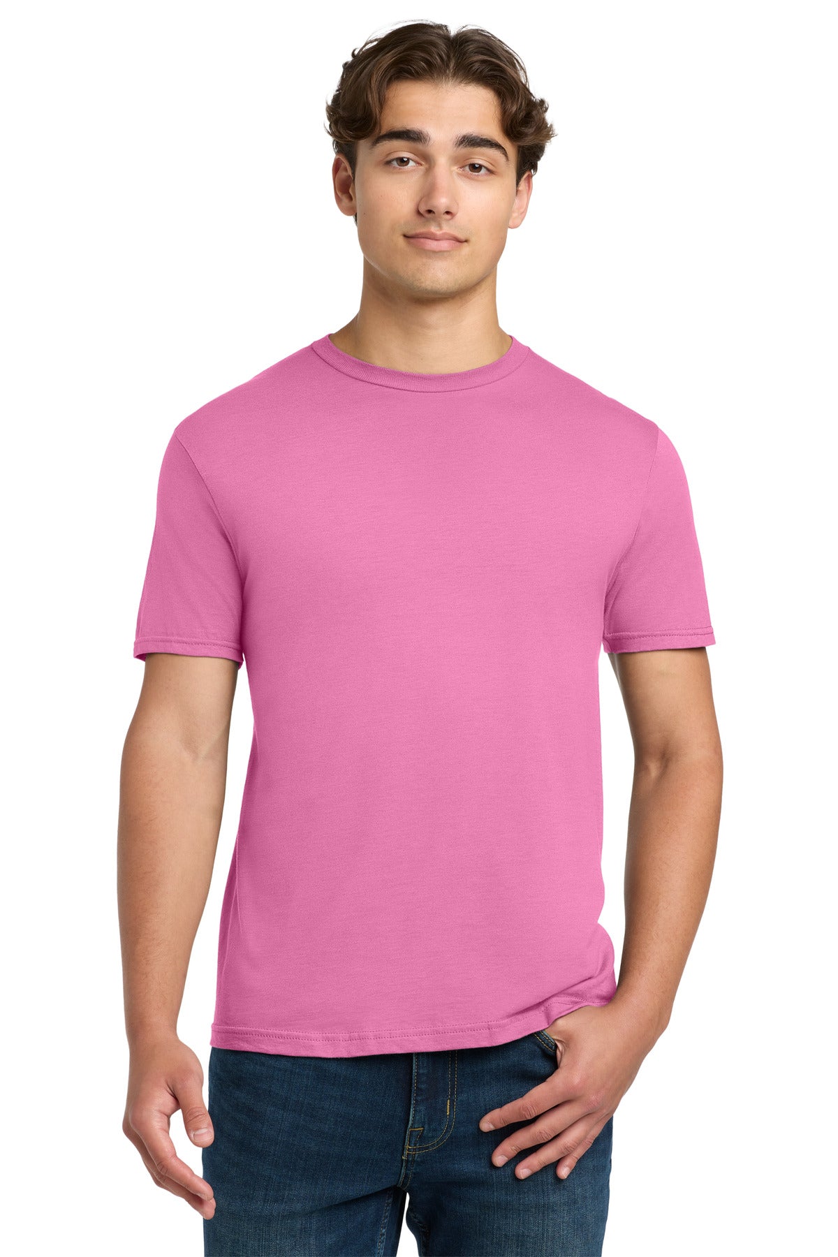 Custom logo Gildan Softstyle® T-Shirt. 64000 in Azalea