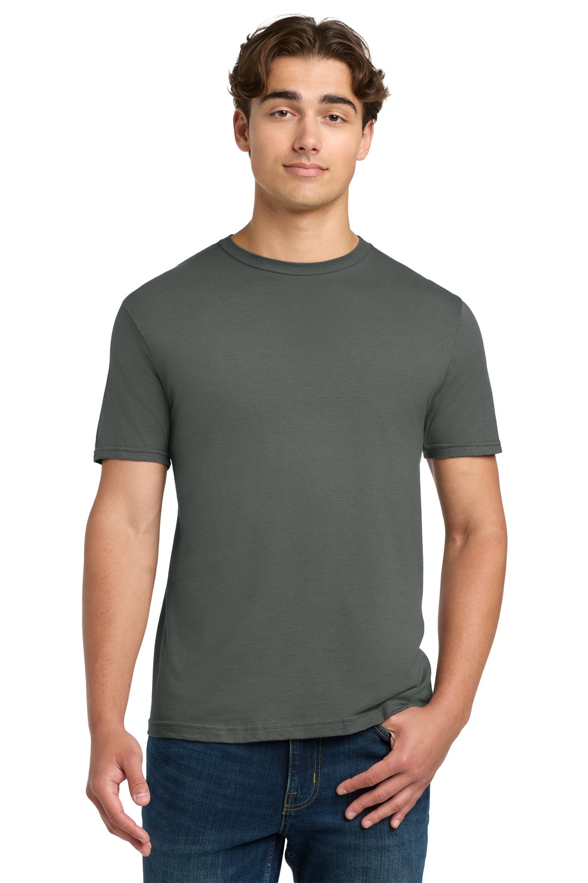 Custom logo Gildan Softstyle® T-Shirt. 64000 in Charcoal