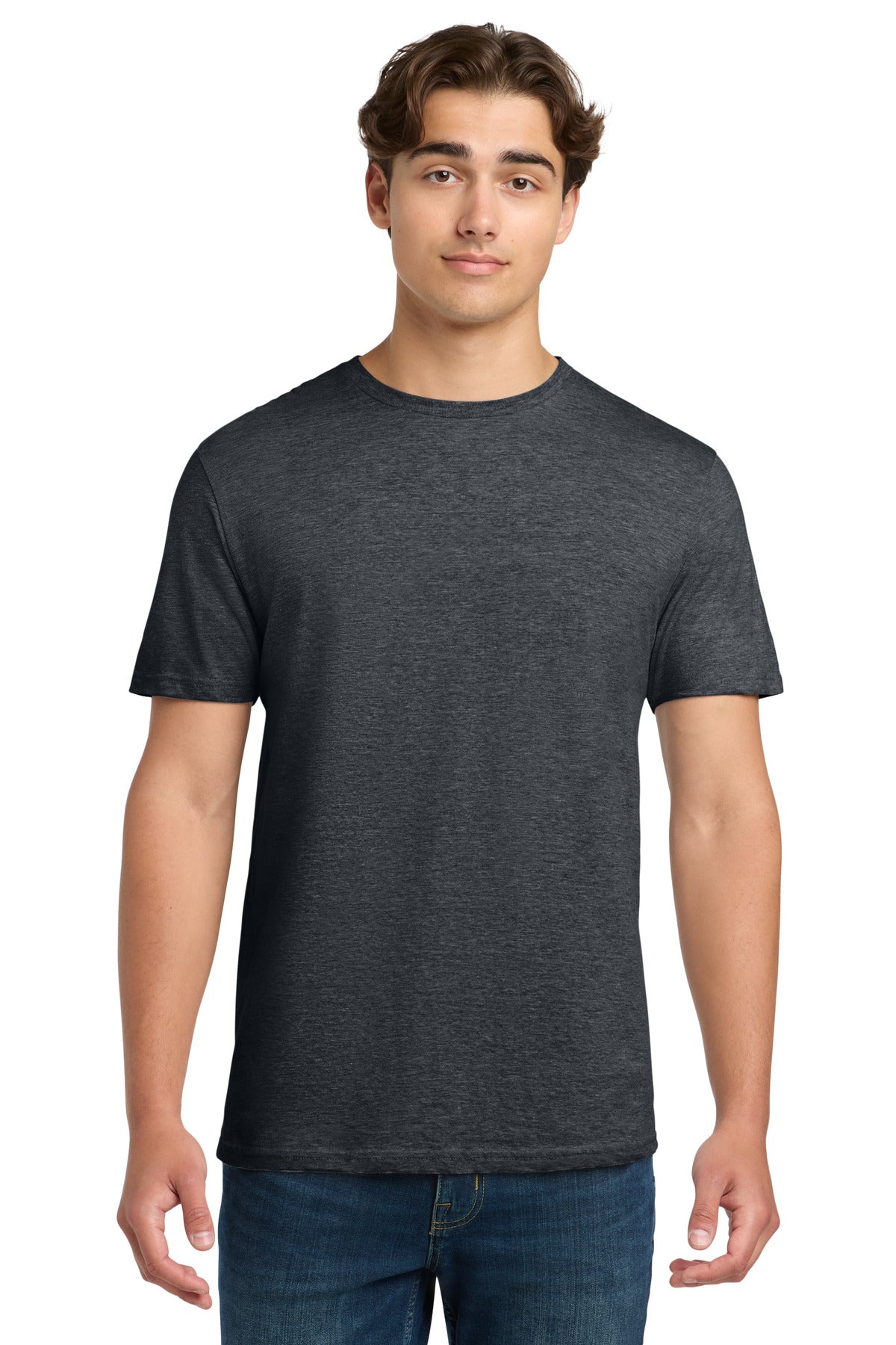 Custom logo Gildan Softstyle® T-Shirt. 64000 in Dark Heather