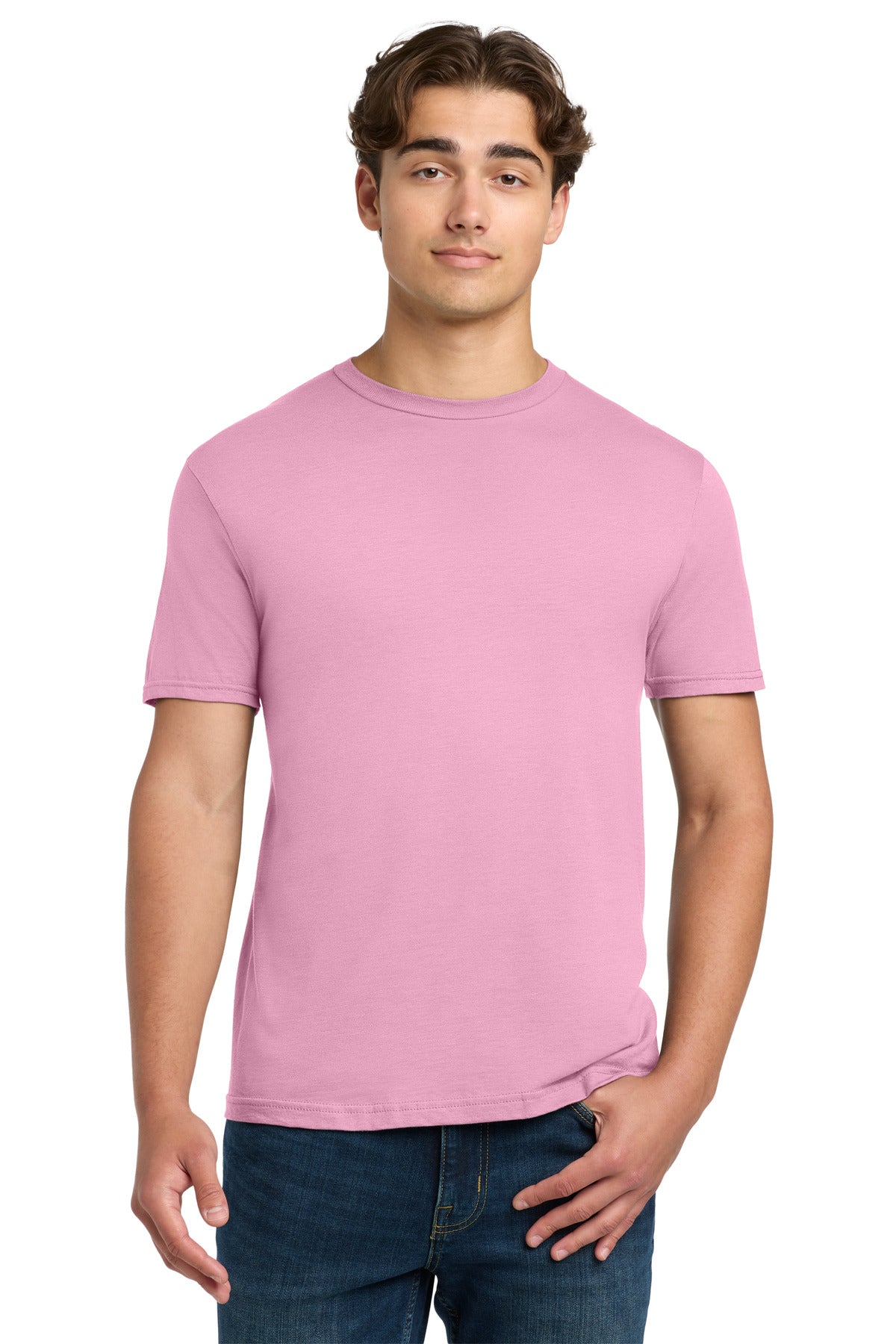 Custom logo Gildan Softstyle® T-Shirt. 64000 in Fan Candy Pink