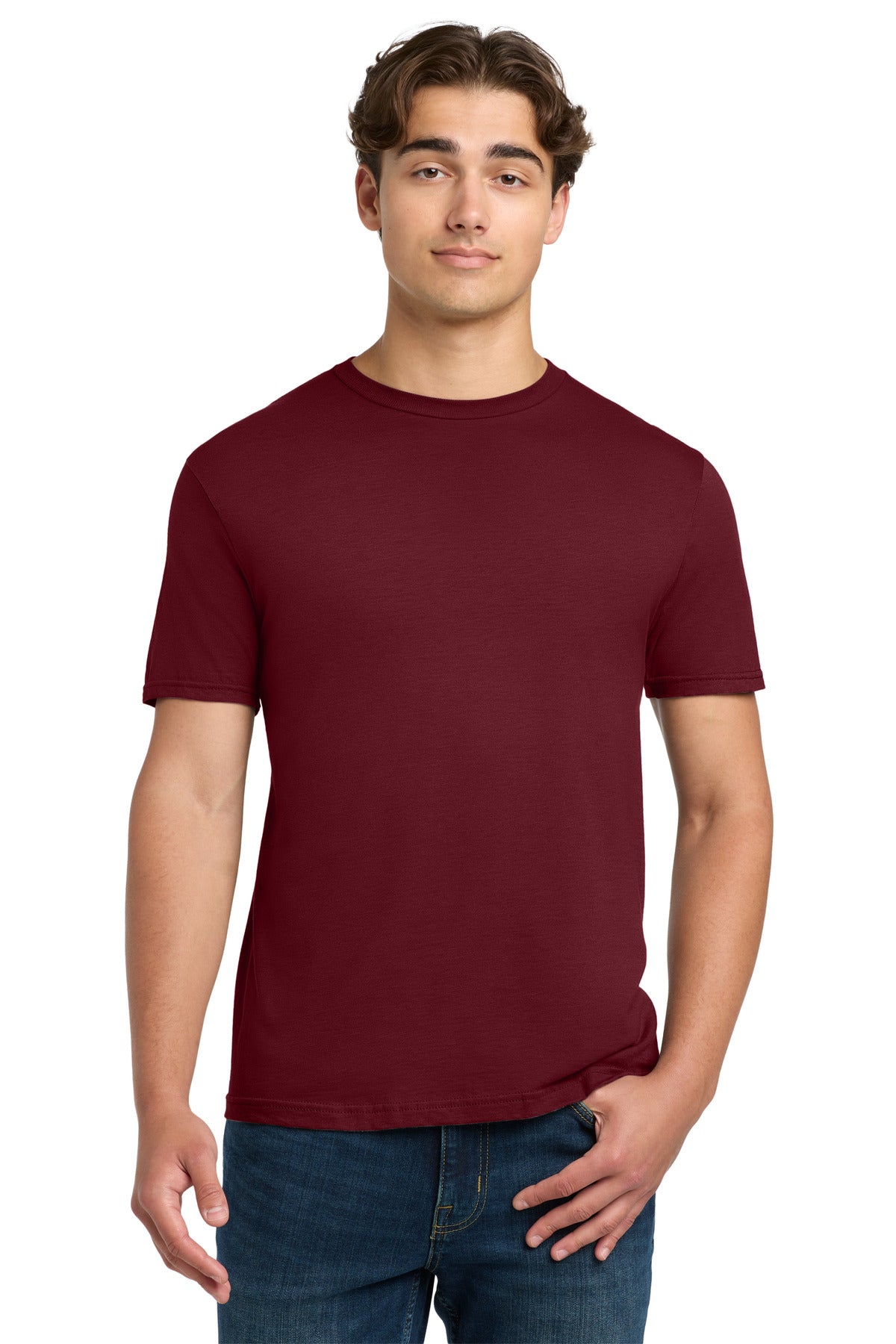 Custom logo Gildan Softstyle® T-Shirt. 64000 in Garnet