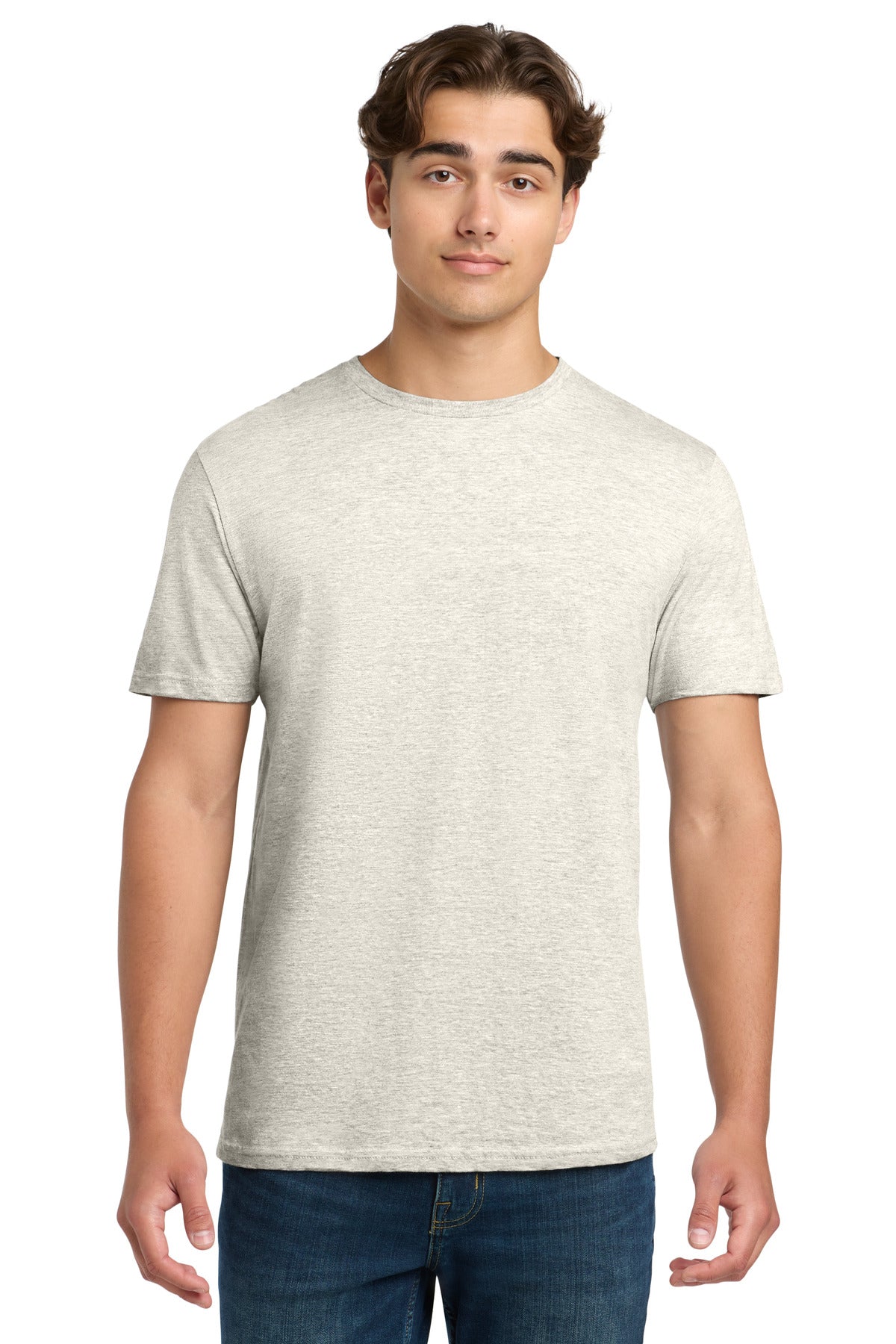 Custom logo Gildan Softstyle® T-Shirt. 64000 in Heather Oatmeal
