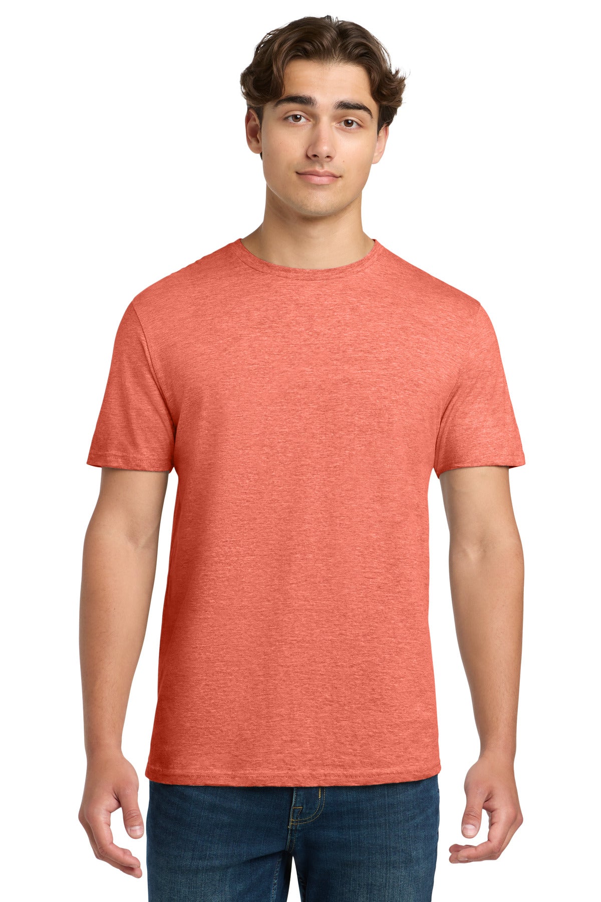 Custom logo Gildan Softstyle® T-Shirt. 64000 in Heather Orange