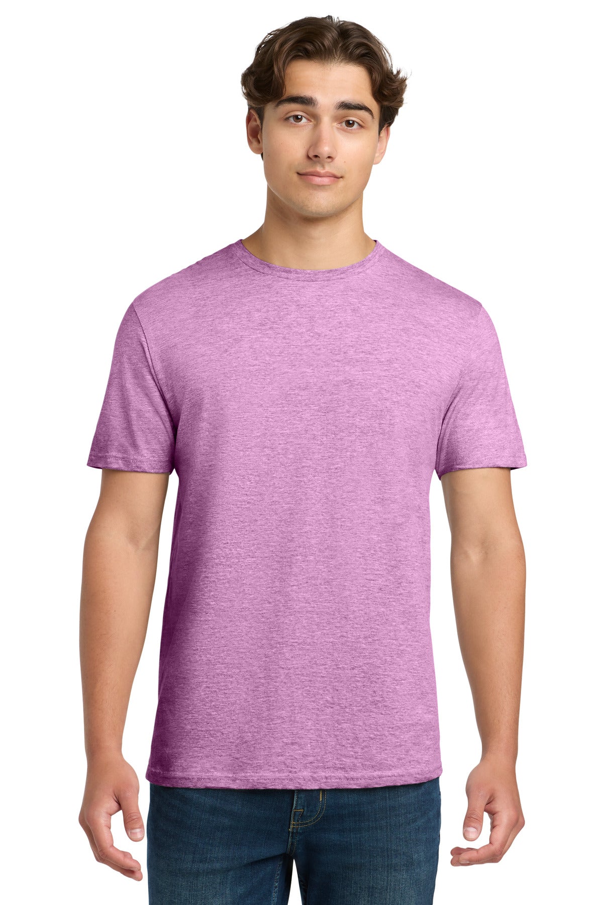 Custom logo Gildan Softstyle® T-Shirt. 64000 in Heather Radiant Orchid