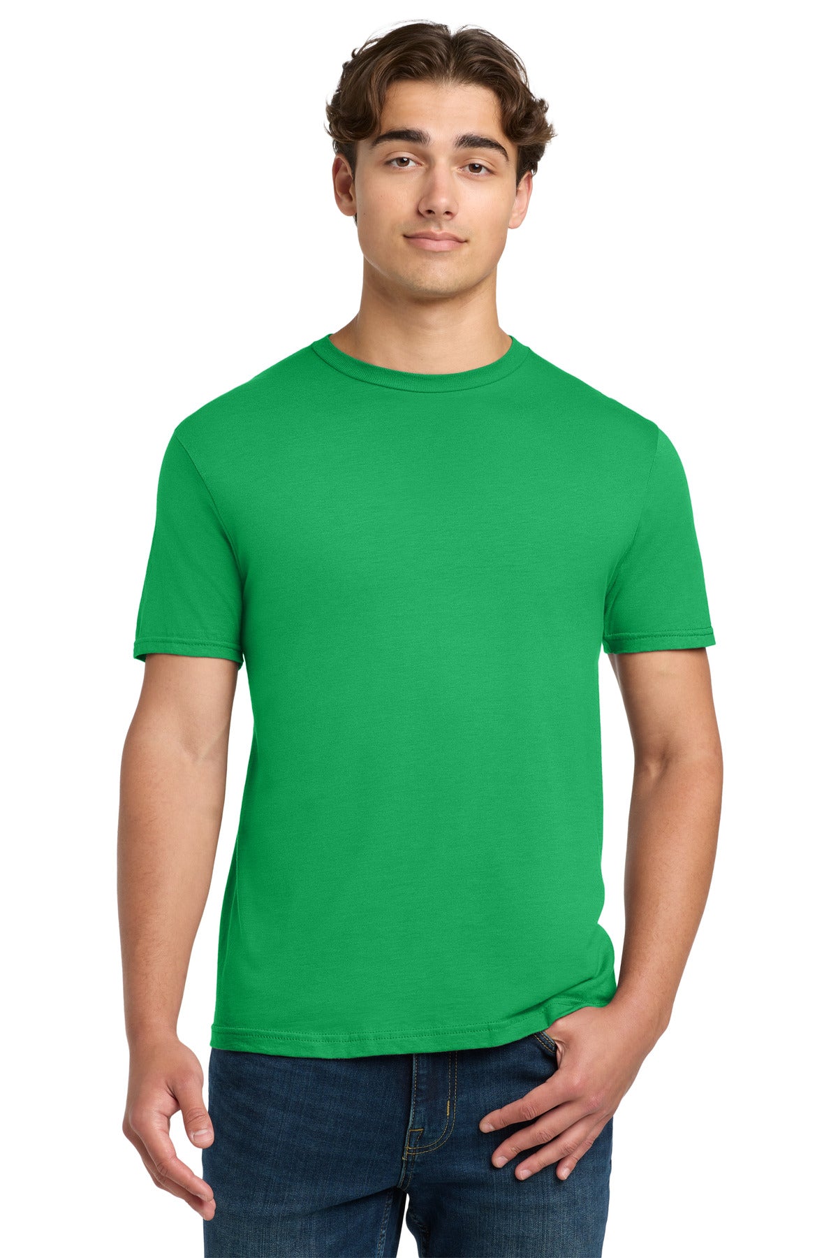 Custom logo Gildan Softstyle® T-Shirt. 64000 in Irish Green
