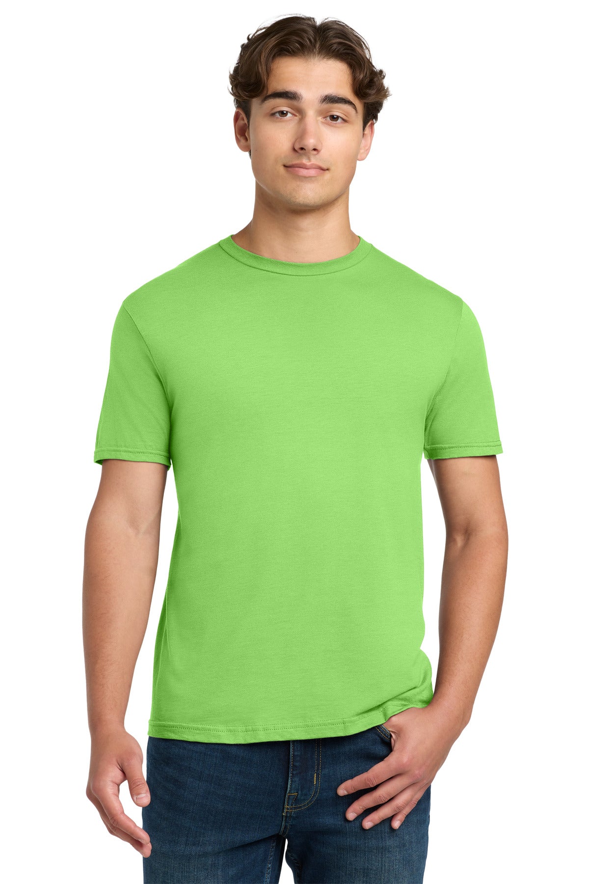 Custom logo Gildan Softstyle® T-Shirt. 64000 in Lime