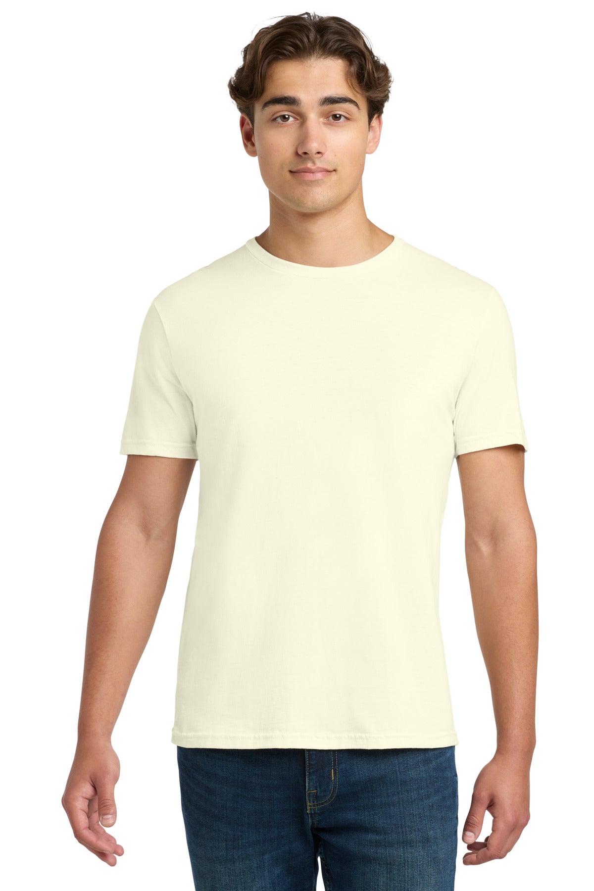 Custom logo Gildan Softstyle® T-Shirt. 64000 in Off White