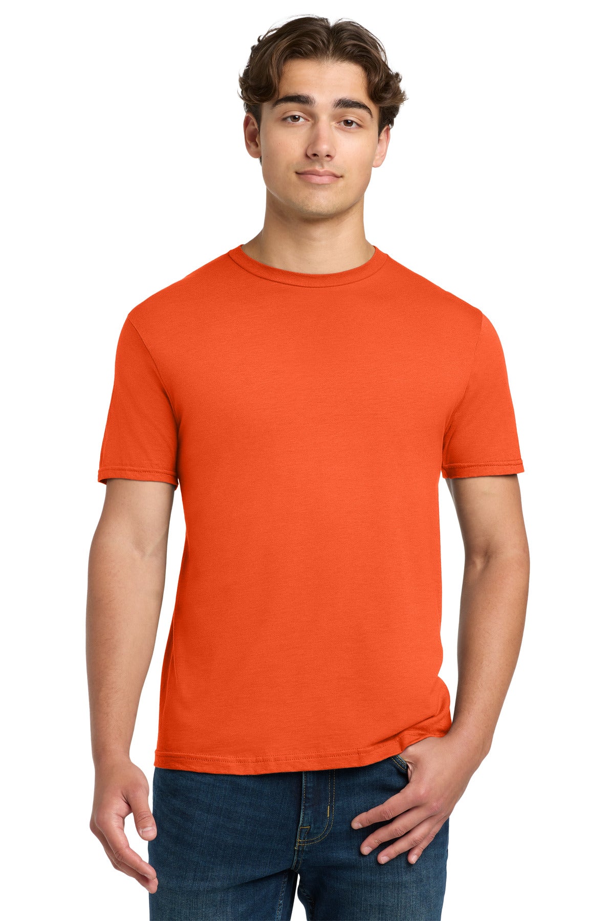 Custom logo Gildan Softstyle® T-Shirt. 64000 in Orange