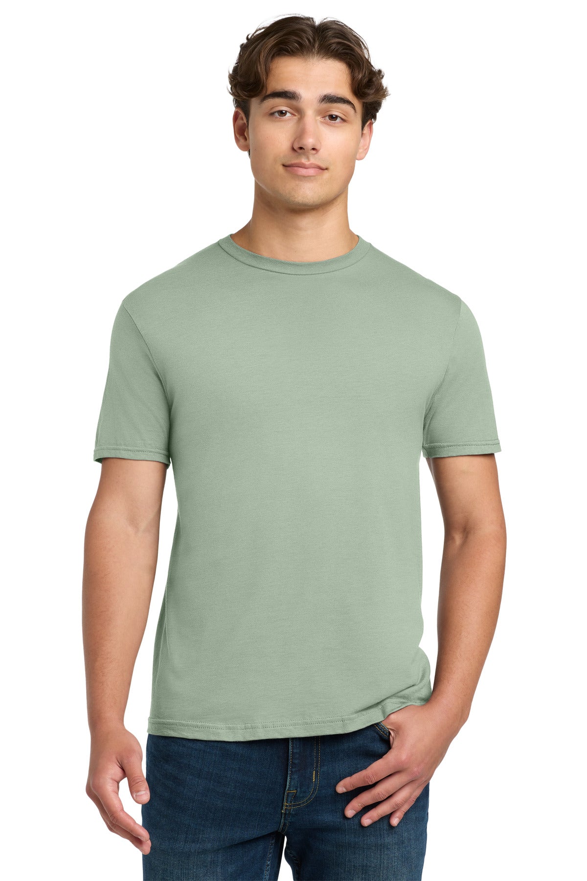 Custom logo Gildan Softstyle® T-Shirt. 64000 in Sage