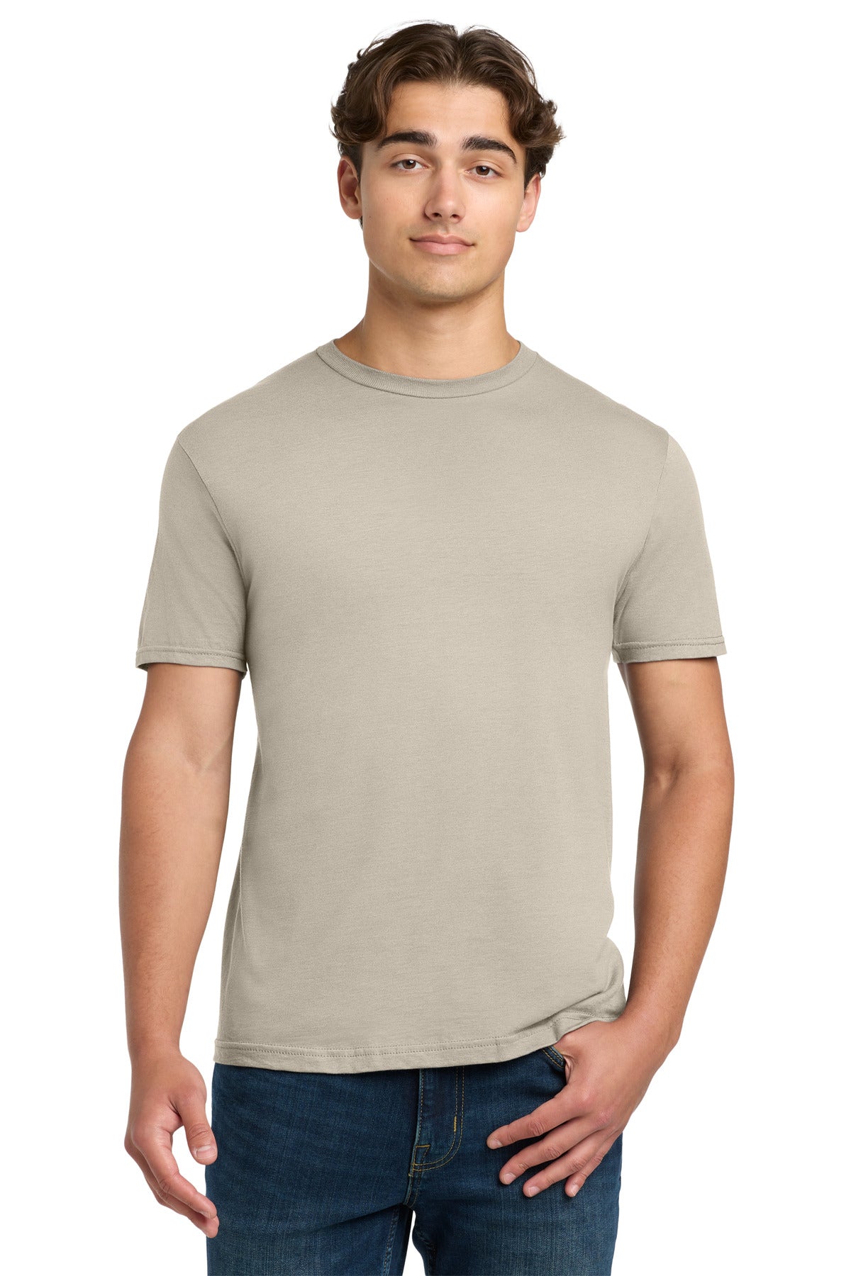 Custom logo Gildan Softstyle® T-Shirt. 64000 in Sand