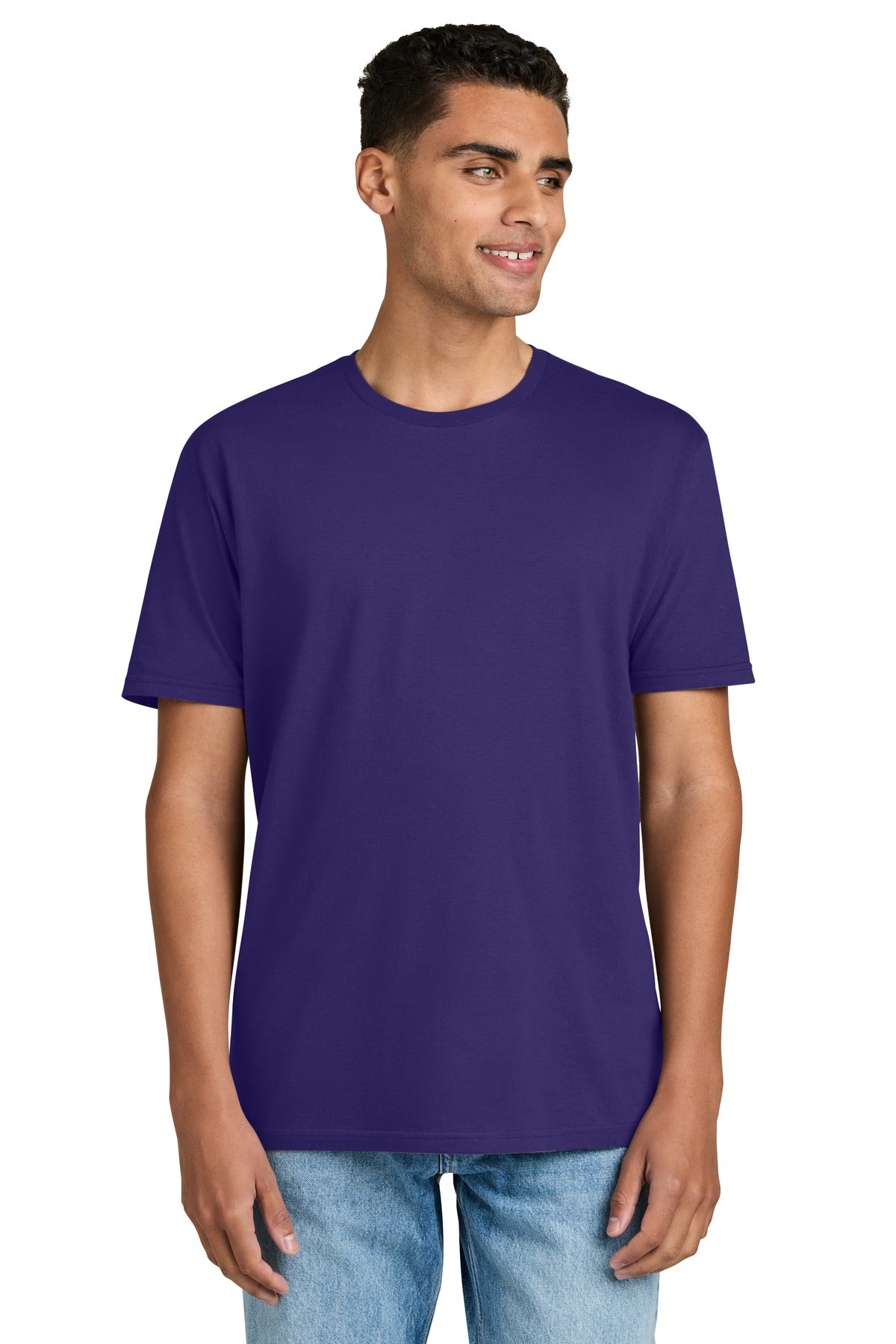 Custom logo Gildan® Softstyle™ Plasma Print Tee 64PLSMA in Purple