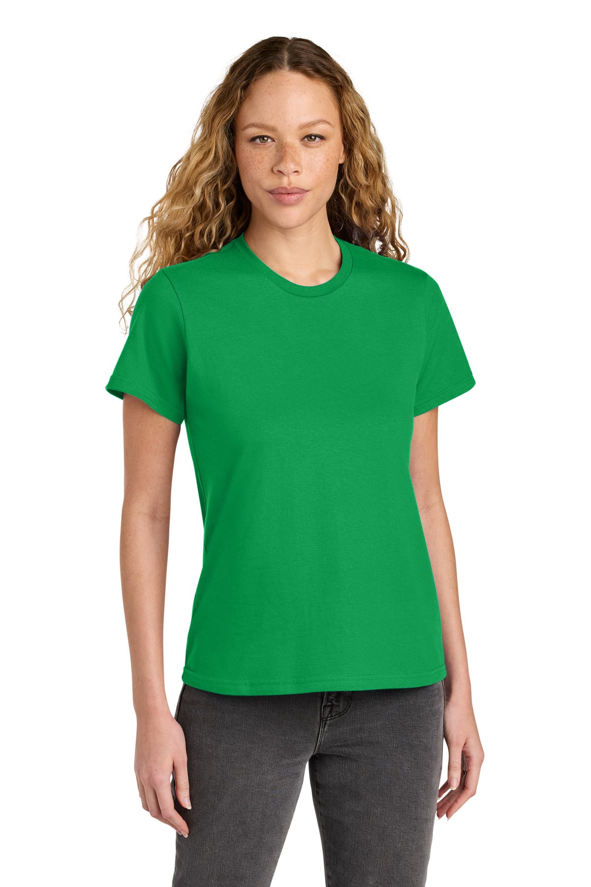 Custom logo Gildan® Women's Softstyle® Midweight Tee 65000L in Irish Green