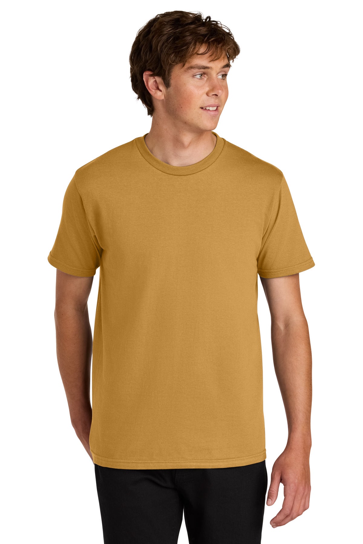 Custom logo Gildan® Softstyle® Midweight Tee 65000 in Mustard