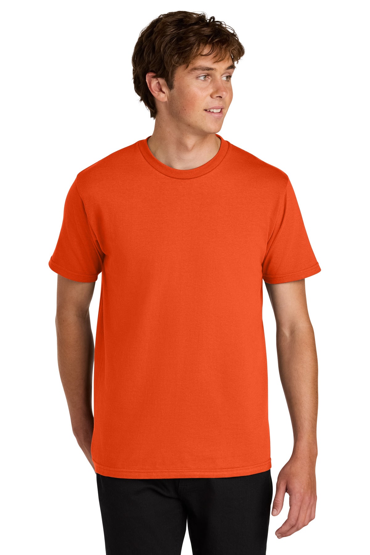 Custom logo Gildan® Softstyle® Midweight Tee 65000 in Orange