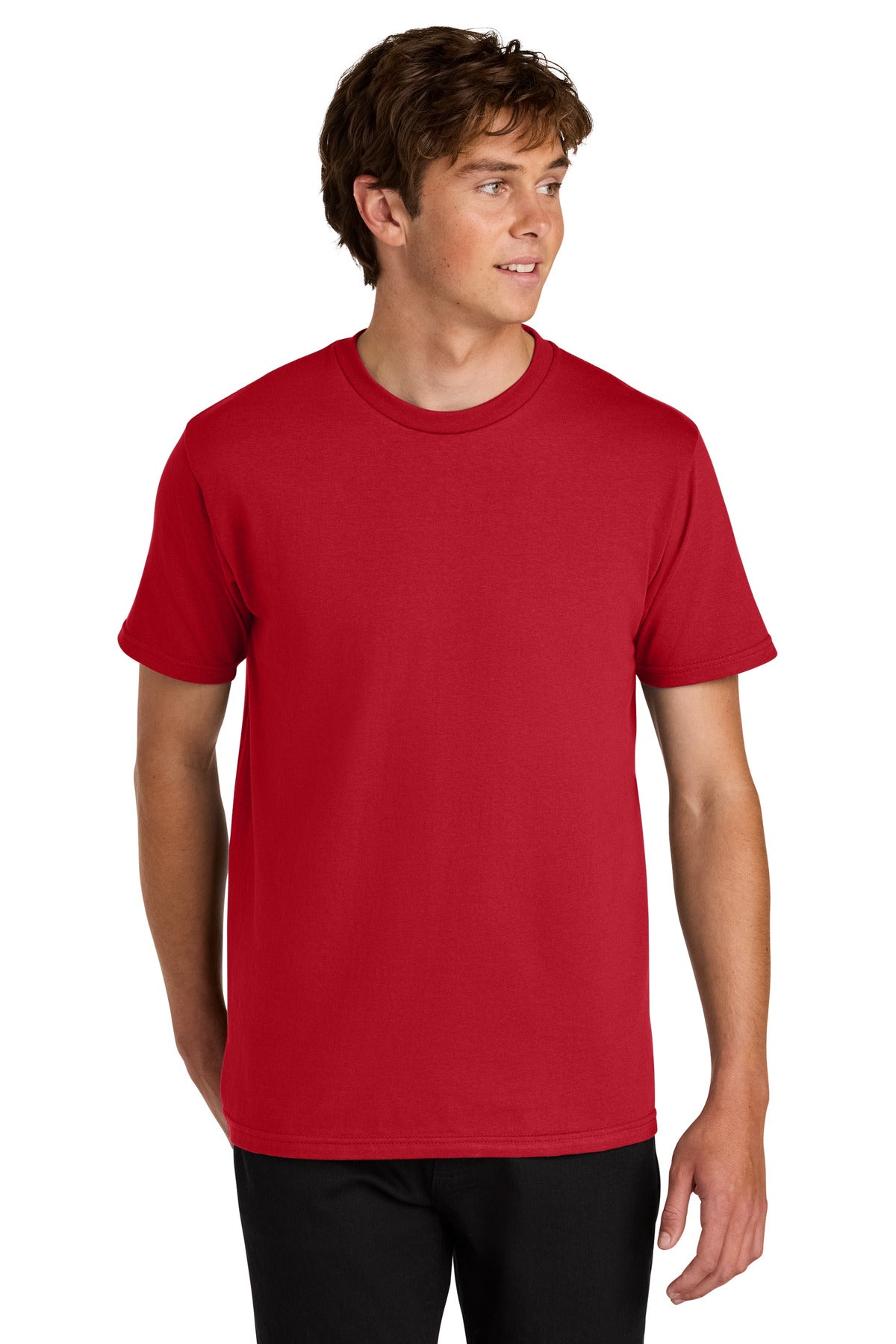 Custom logo Gildan® Softstyle® Midweight Tee 65000 in Red