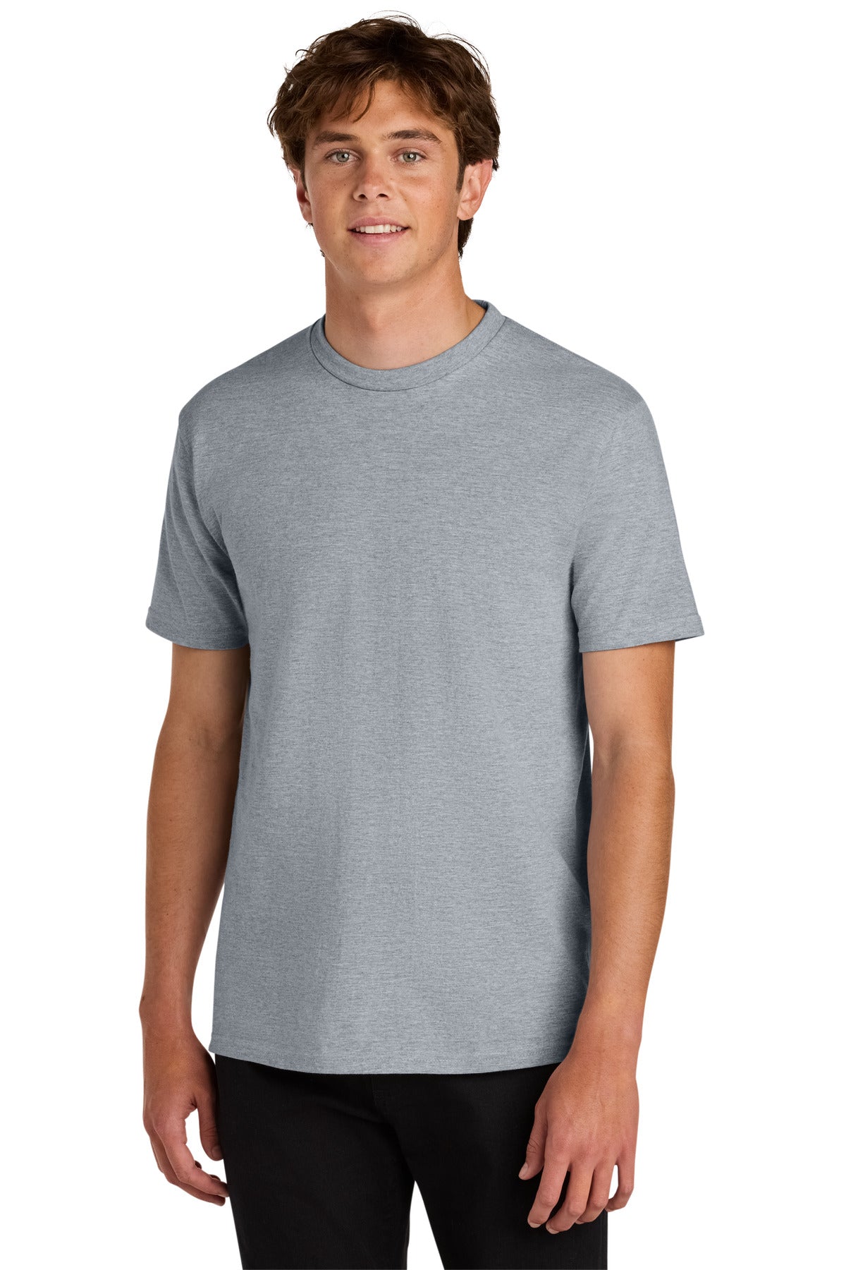 Custom logo Gildan® Softstyle® Midweight Tee 65000 in Ring Spun Sport Grey