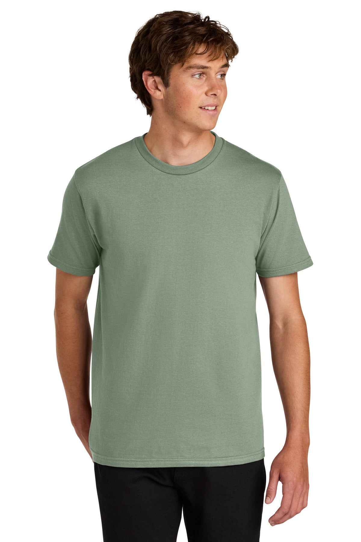 Custom logo Gildan® Softstyle® Midweight Tee 65000 in Sage