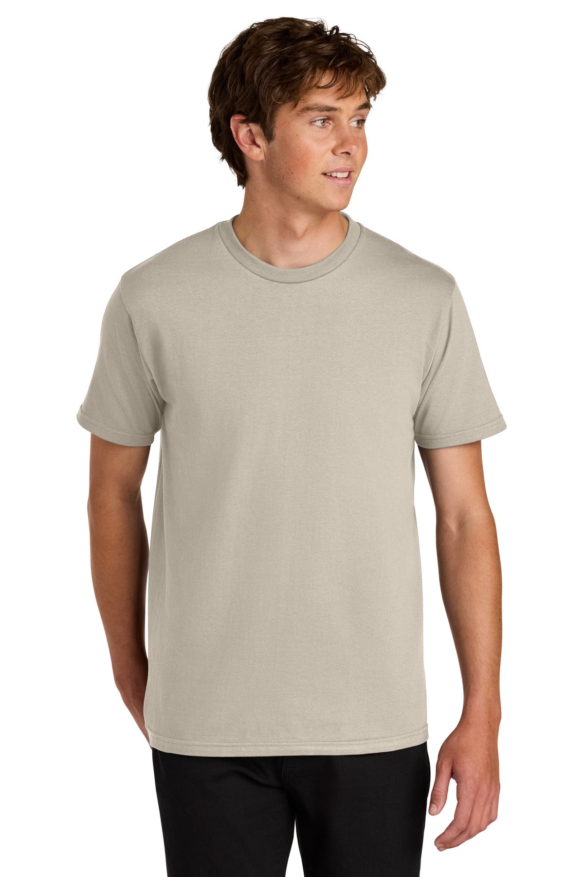 Custom logo Gildan® Softstyle® Midweight Tee 65000 in Sand