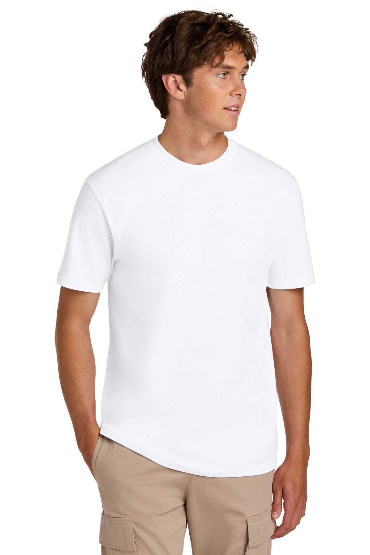 Custom logo Gildan® Softstyle® Midweight Tee 65000 in White