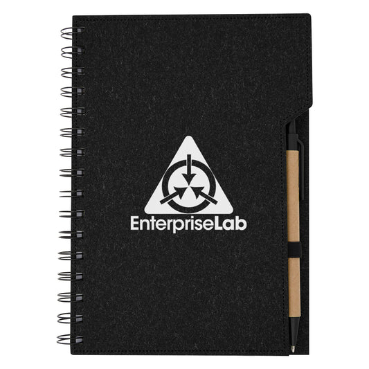 Custom logo Inspire Spiral Notebook