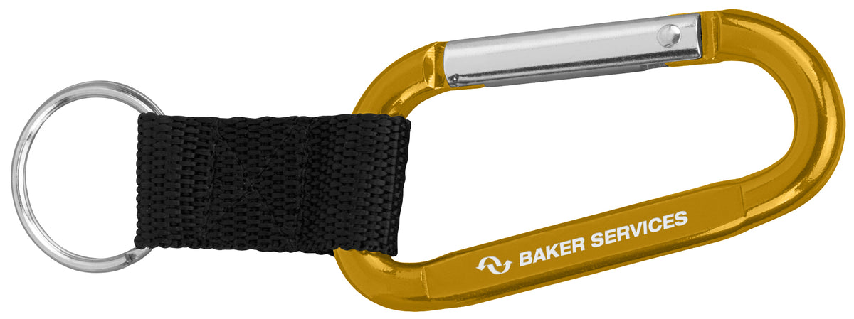 Custom logo Anodized Carabiner 8mm