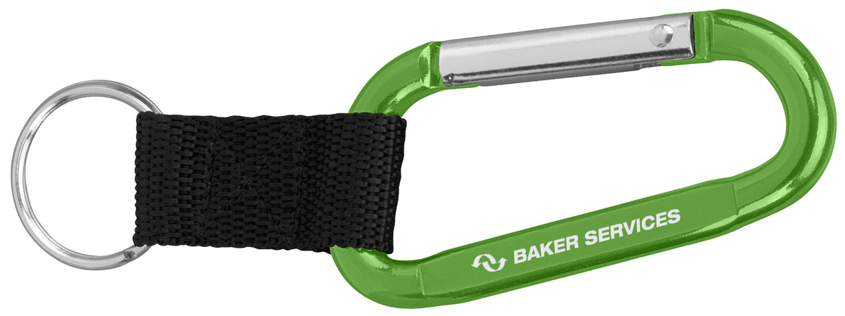 Custom logo Anodized Carabiner 8mm