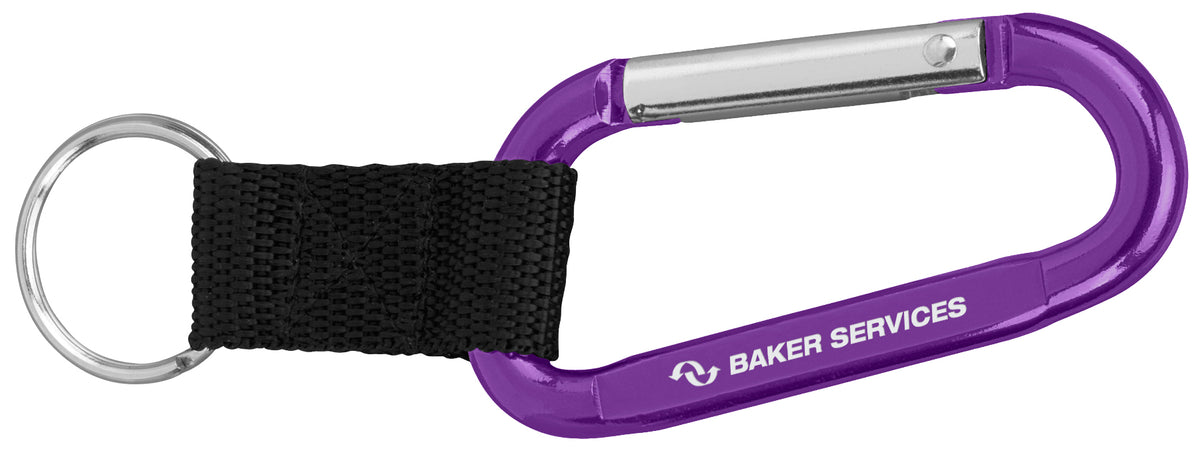 Custom logo Anodized Carabiner 8mm