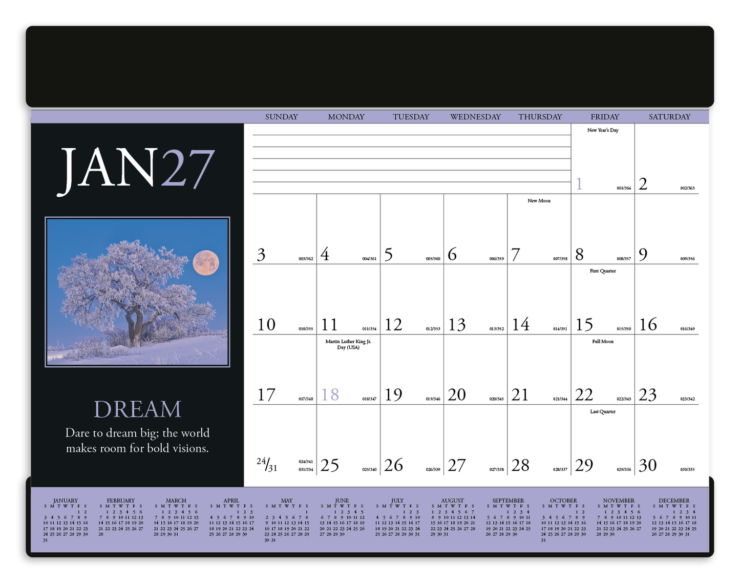 Motivations Desk Pad