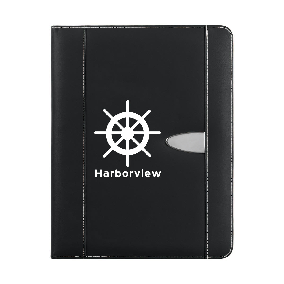 Custom logo Eclipse Bonded Leather Portfolio