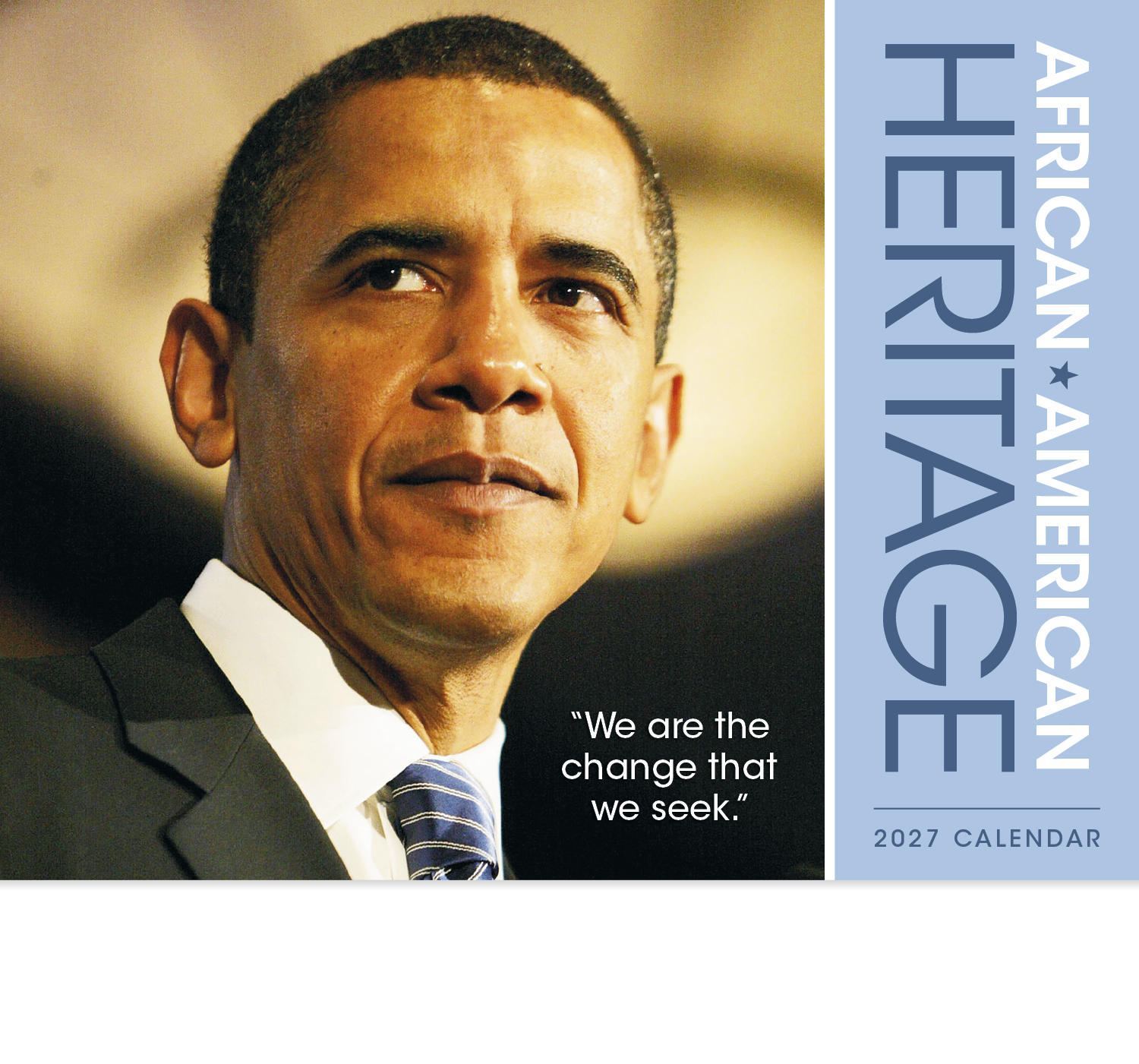 African-American Heritage Barack Obama Calendar