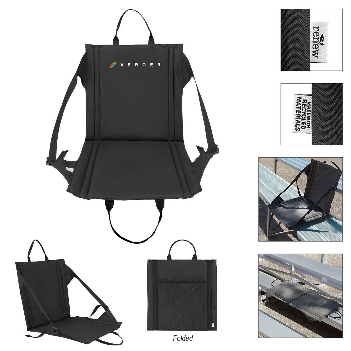 Foldable rPET Stadium Chair