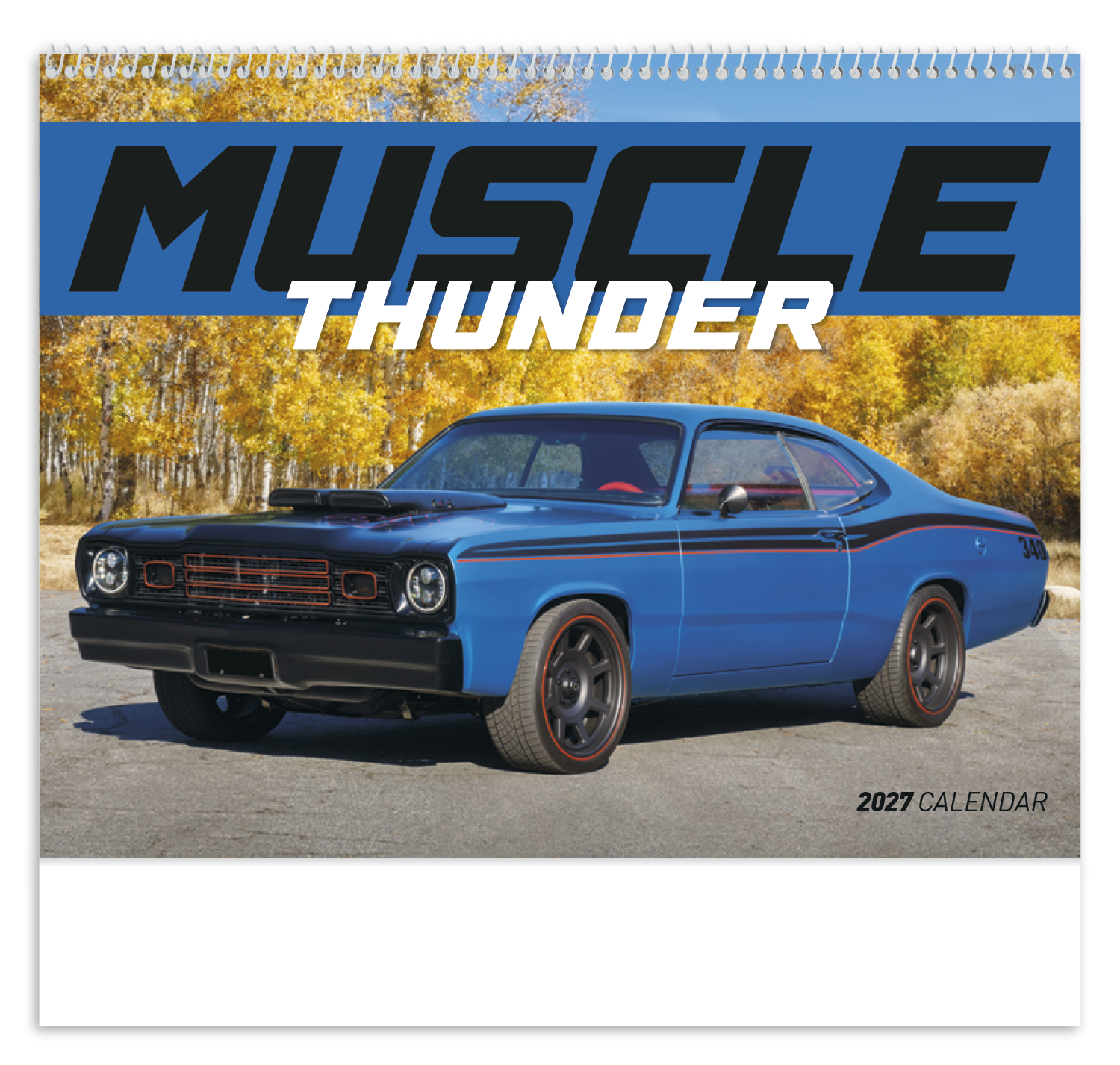 Muscle Thunder - Spiral Calendar