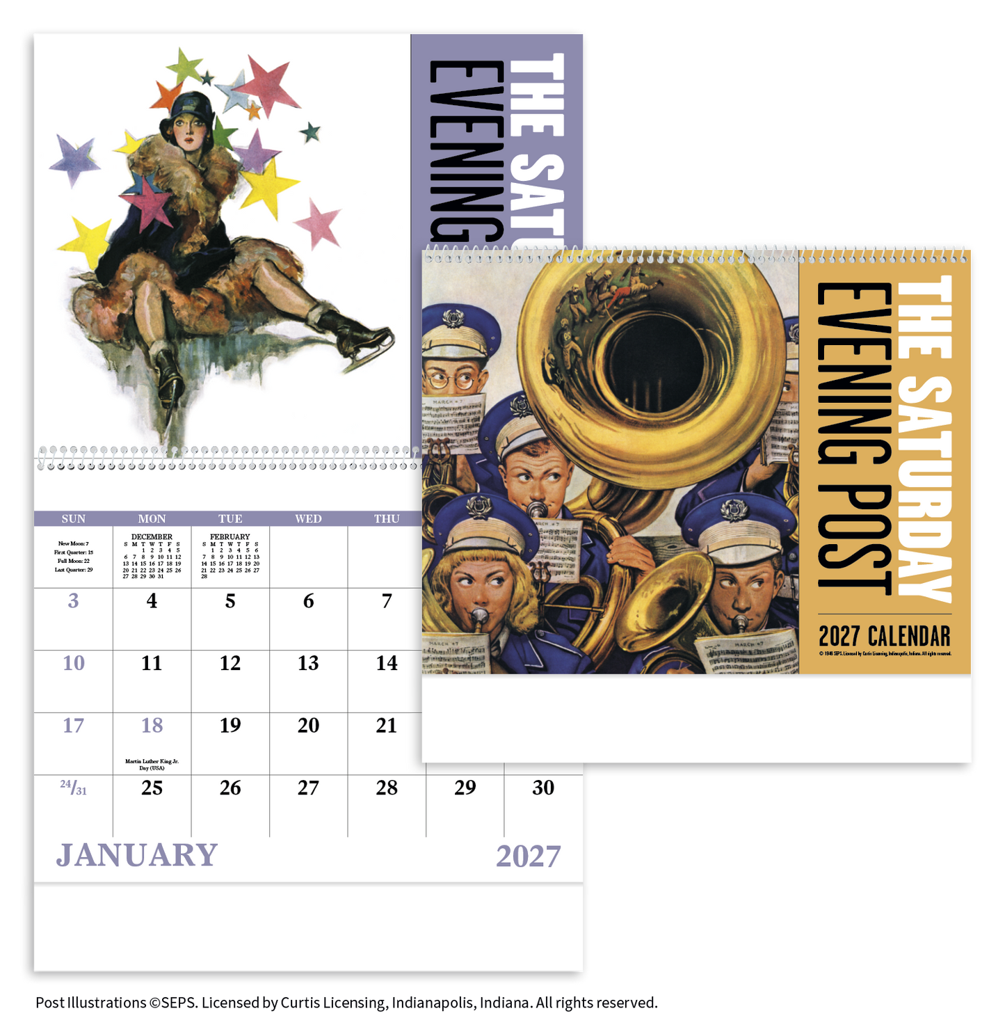 The Saturday Evening Post - Spiral Calendar