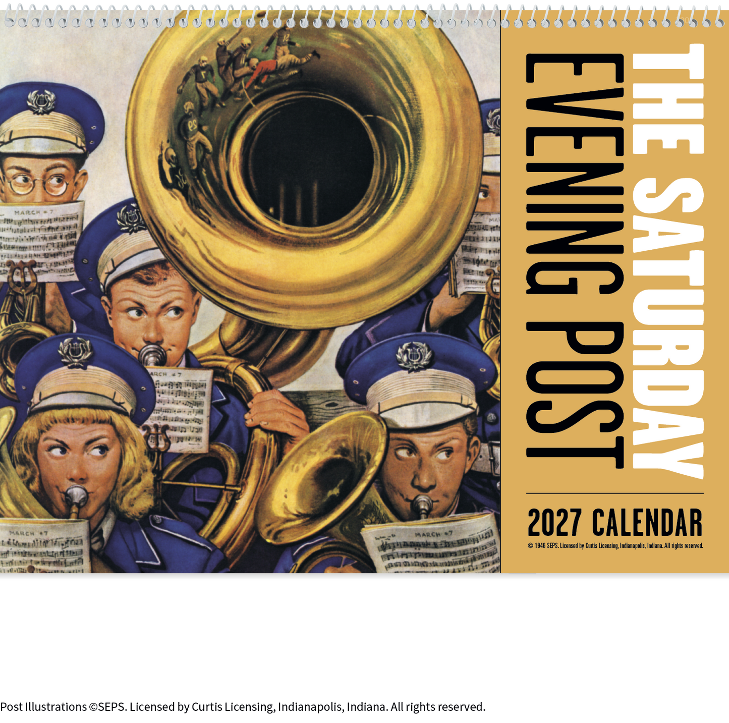 The Saturday Evening Post - Spiral Calendar
