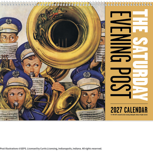 Custom logo The Saturday Evening Post - Spiral Calendar