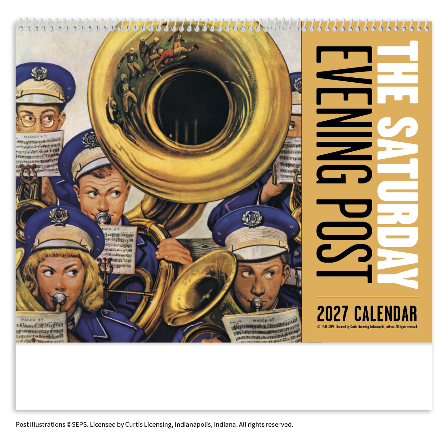 The Saturday Evening Post - Spiral Calendar