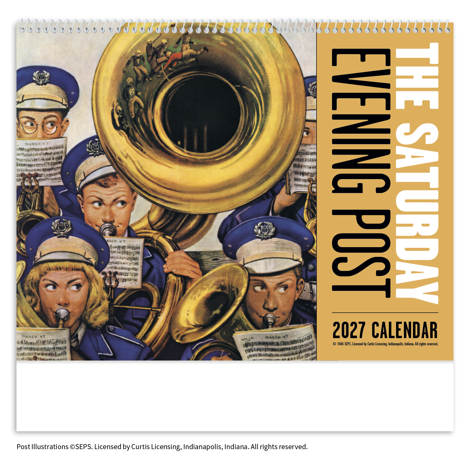 The Saturday Evening Post - Spiral Calendar