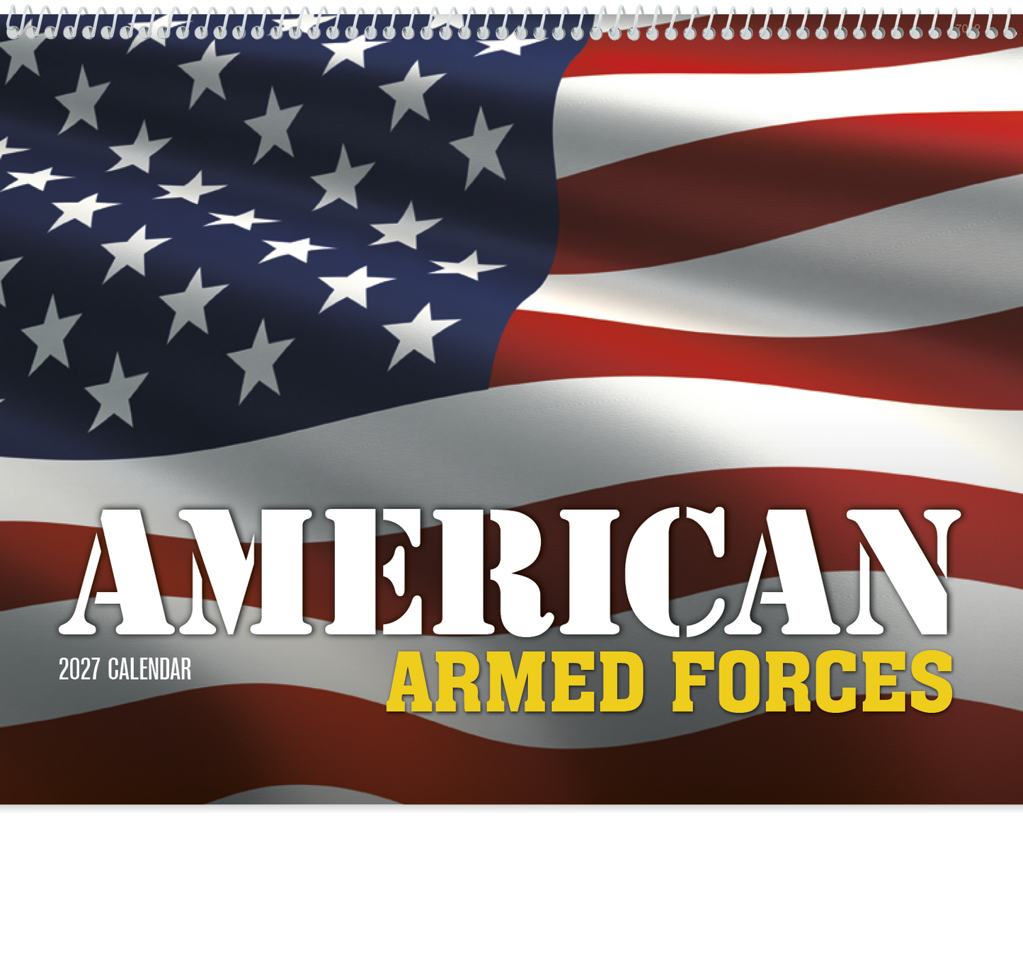 American Armed Forces - Spiral Calendar